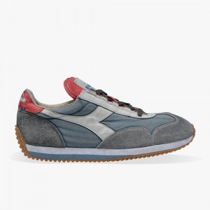 Nizke Tenisky Diadora Equipe Modre | MCNJHIQ-65