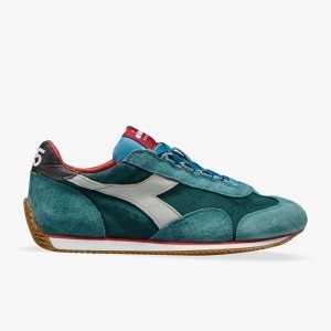 Nizke Tenisky Diadora Equipe Zelene | CFYRSJD-67