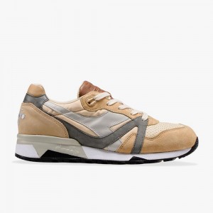 Nizke Tenisky Diadora N9000 Béžové | KLNIRZF-64