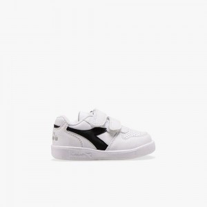 Nizke Tenisky Diadora Playground Biele | XPCKISR-84