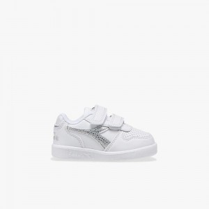 Nizke Tenisky Diadora Playground Biele | MUGBPAF-28