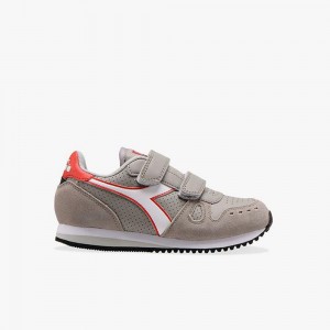 Nizke Tenisky Diadora Simple Run Siva | SRODJXQ-71