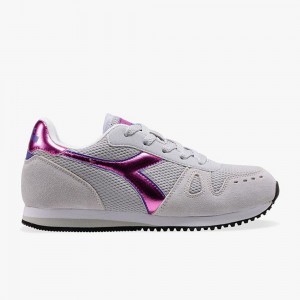 Nizke Tenisky Diadora Simple Run Siva | WHYNBSM-72