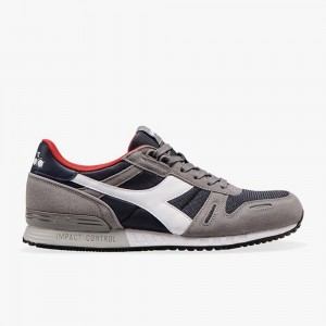 Nizke Tenisky Diadora Titan Siva | TUWJBSC-27