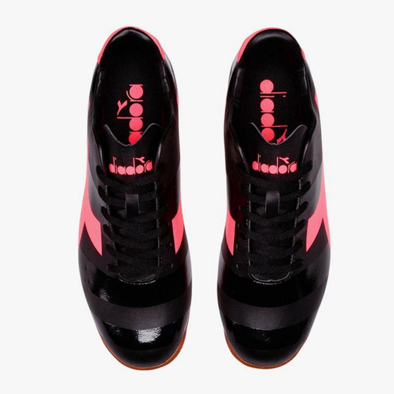 Futsal Kopacky Diadora Raptor Čierne | ULNWFHX-67