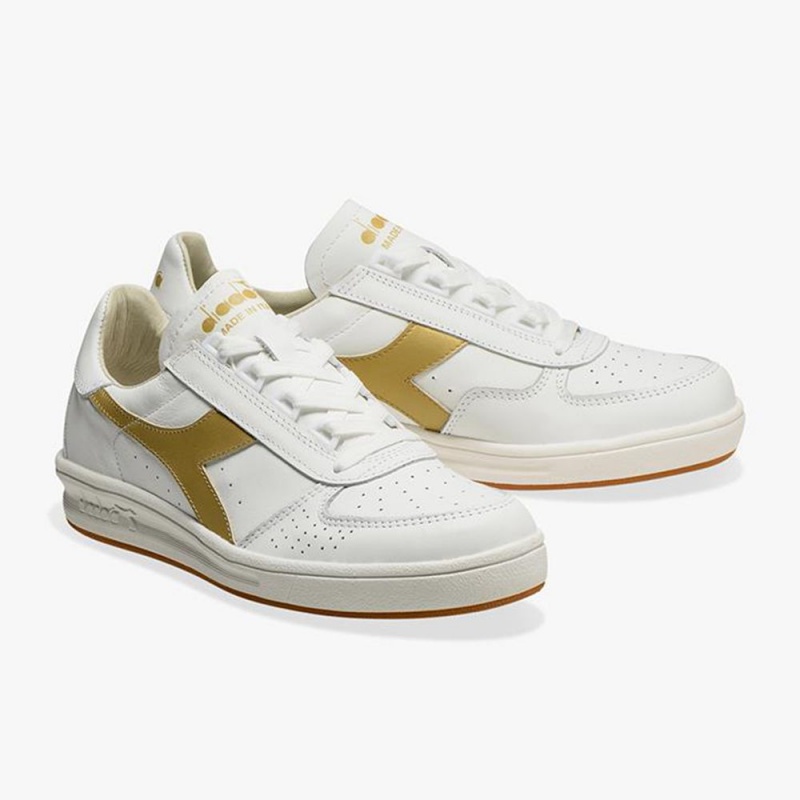 Nizke Tenisky Diadora B. Elite Zlate | JPROGZX-45