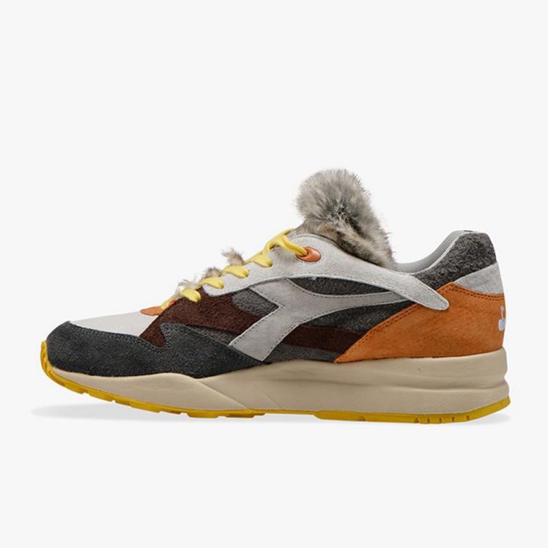 Nizke Tenisky Diadora Eclipse Siva | QLNVJIP-06