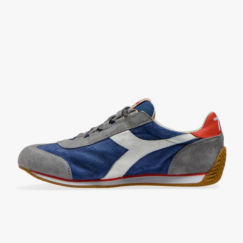 Nizke Tenisky Diadora Equipe Modre | QNFZBLJ-80