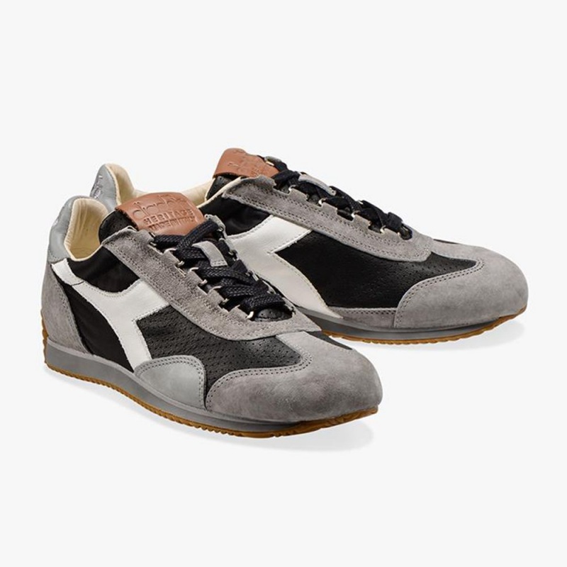 Nizke Tenisky Diadora Equipe Siva | DLCNIME-30