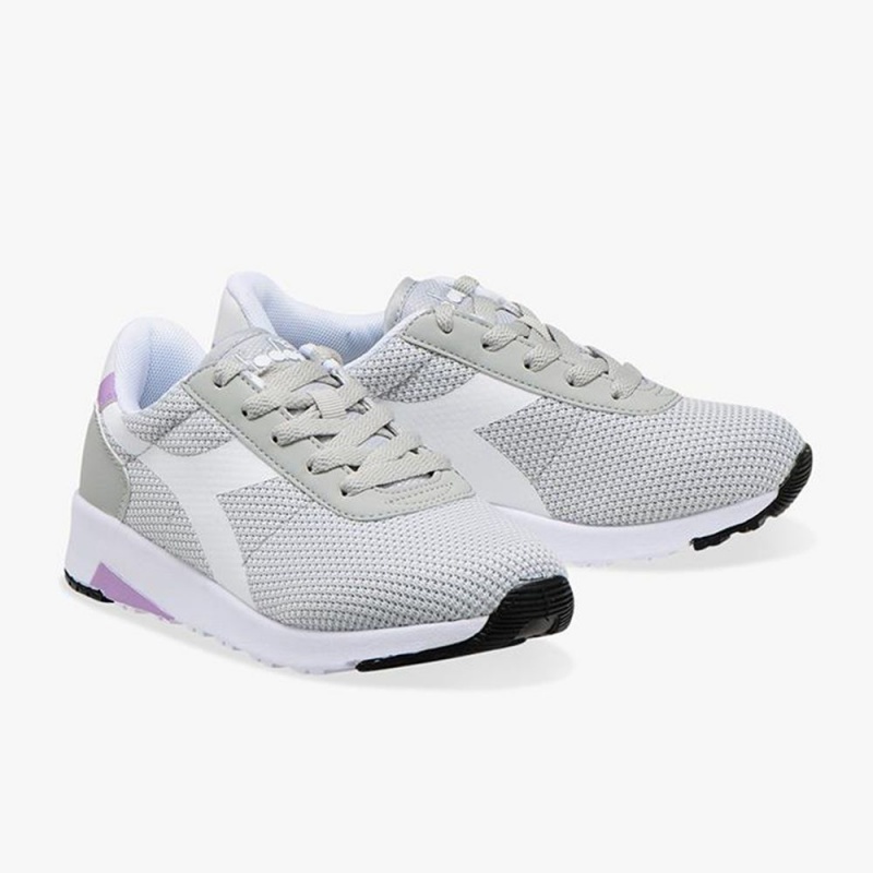 Nizke Tenisky Diadora Evo Run Siva | PDCIAEB-45