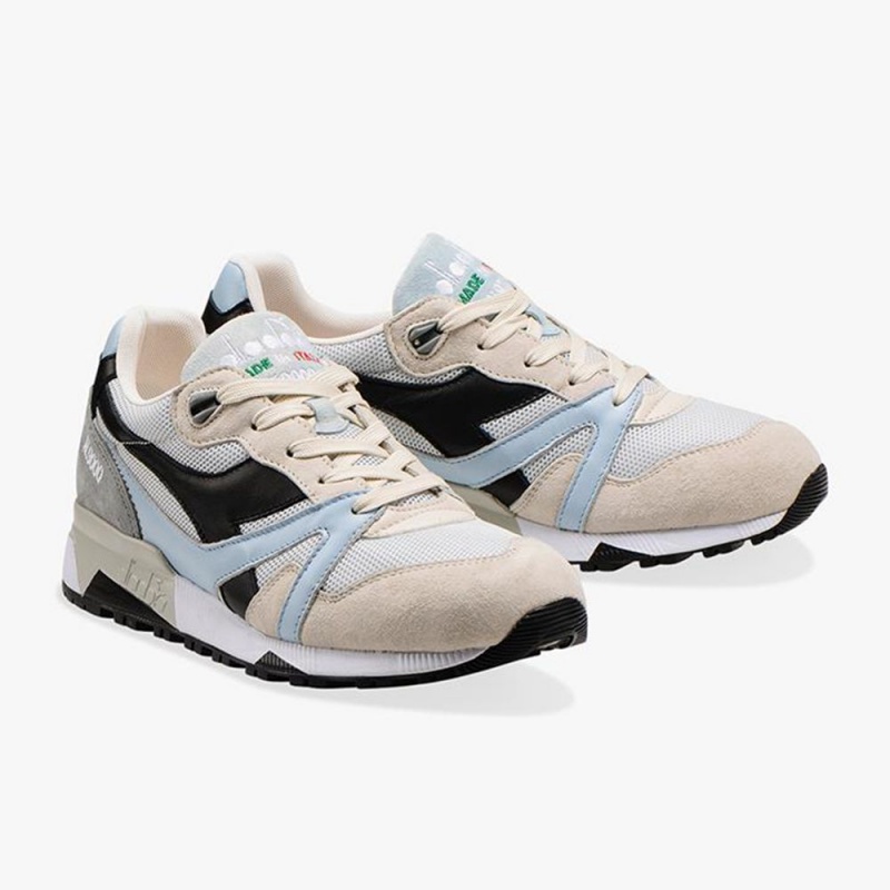 Nizke Tenisky Diadora N9000 Biele | ZXRNYHM-79