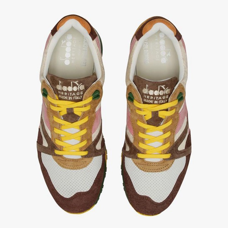 Nizke Tenisky Diadora N9000 Hnede | OEXKZHJ-39