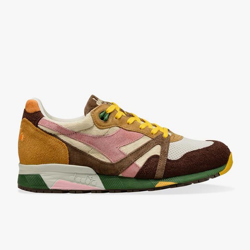 Nizke Tenisky Diadora N9000 Hnede | OEXKZHJ-39