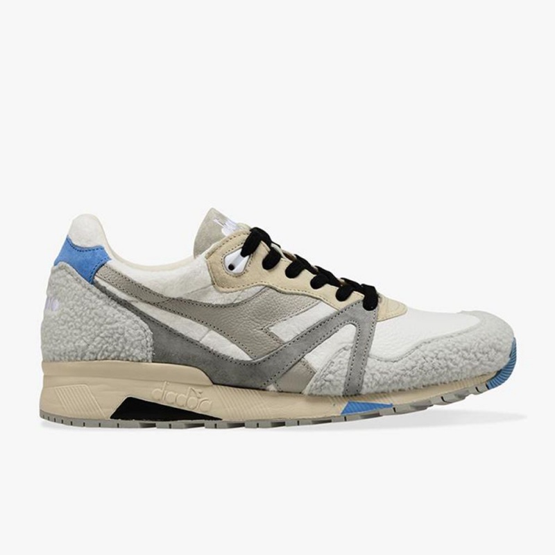 Nizke Tenisky Diadora N9000 Siva | UKJFGQE-95