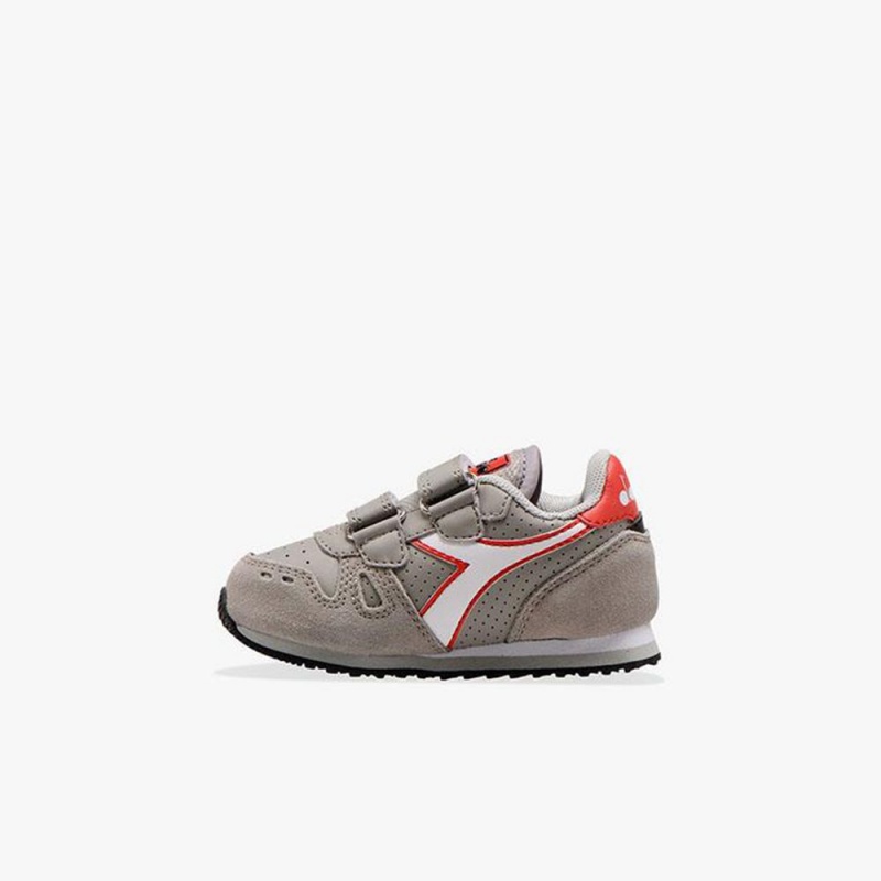 Nizke Tenisky Diadora Simple Run Siva | MTDHXLB-60