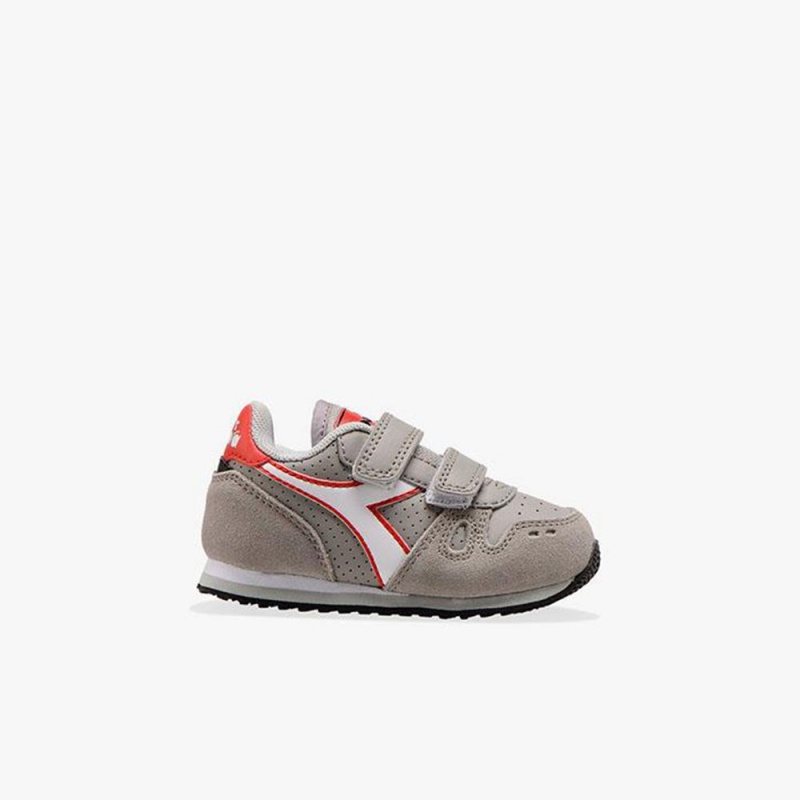 Nizke Tenisky Diadora Simple Run Siva | MTDHXLB-60